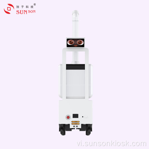 Robot phun sương diệt vi khuẩn bệnh viện